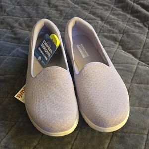 Skechers Light Purple Slip-On Shoes